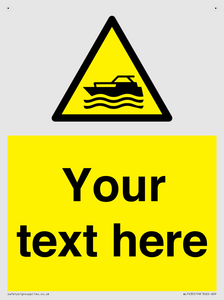 Custom Warning motorised watercraft